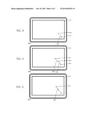 ELECTRONIC DEVICE AND METHOD OF CONTROLLING DISPLAY OF INFORMATION ON A     TOUCH-SENSITIVE DISPLAY diagram and image