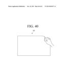 FLEXIBLE DISPLAY APPARATUS AND OPERATING METHOD THEREOF diagram and image