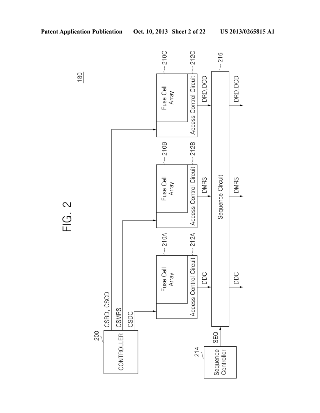 METHOD OF READING DATA STORED IN FUSE DEVICE AND APPARATUSES USING THE     SAME - diagram, schematic, and image 03