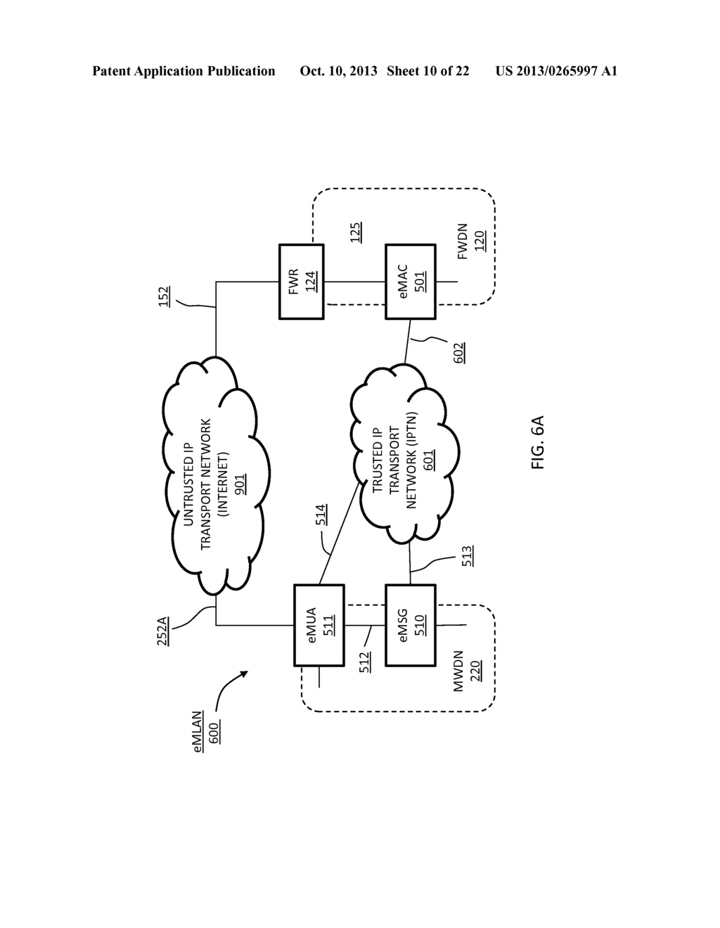 MOBILE GATEWAY FOR FIXED MOBILE CONVERGENCE OF DATA SERVICE OVER AN     ENTERPRISE WLAN - diagram, schematic, and image 11