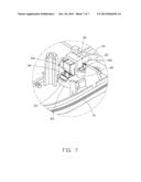 ELECTRONIC DEVICE HAVING BUTTON SECURING STRUCTURE diagram and image