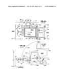 Front-Loadable Refuse Container Having Side-Loading Robotic Arm With     Motors And Other Mass Mounted At Rear Of Container And Use Of Same With     Front-Loading Waste-Hauling Vehicle Having Hydraulic Front Forks Or Other     Retractably Engageable Lift Means diagram and image