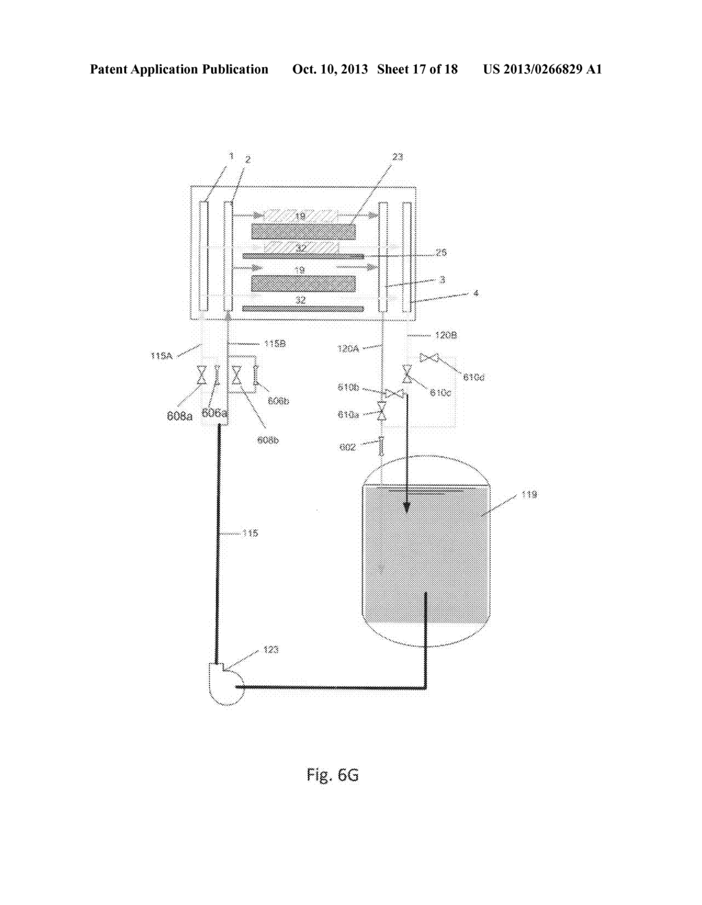 Fluidic Architecture for Metal-Halogen Flow Battery - diagram, schematic, and image 18