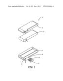 CONTOURED BATTERY FOR IMPLANTABLE MEDICAL DEVICES AND METHOD OF     MANUFACTURE diagram and image