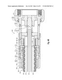 Coaxial Cable Connector with Strain Relief Clamp diagram and image