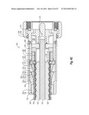 Coaxial Cable Connector with Strain Relief Clamp diagram and image