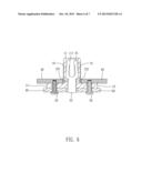 POWER PLUG HAVING SOLERING TAILS OF A CONTACT TERMINAL AND A SLEEVE     TERMINAL PROJECTING OUTSIDE A BODY diagram and image