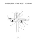 POWER PLUG HAVING SOLERING TAILS OF A CONTACT TERMINAL AND A SLEEVE     TERMINAL PROJECTING OUTSIDE A BODY diagram and image