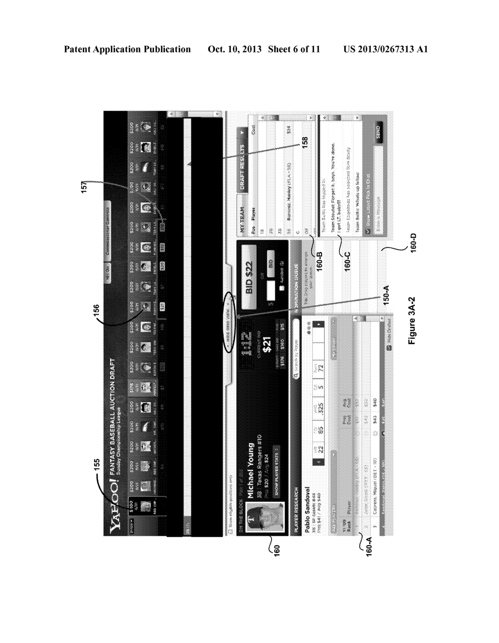 Fantasy Sport Auction Draft Application - diagram, schematic, and image 07