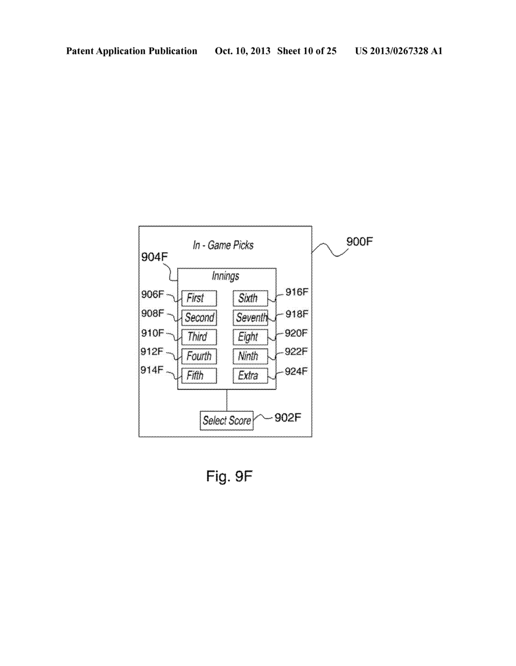 SYSTEM AND METHOD FOR PROVIDING MOBILE SPORTS RELATED GAMES - diagram, schematic, and image 11