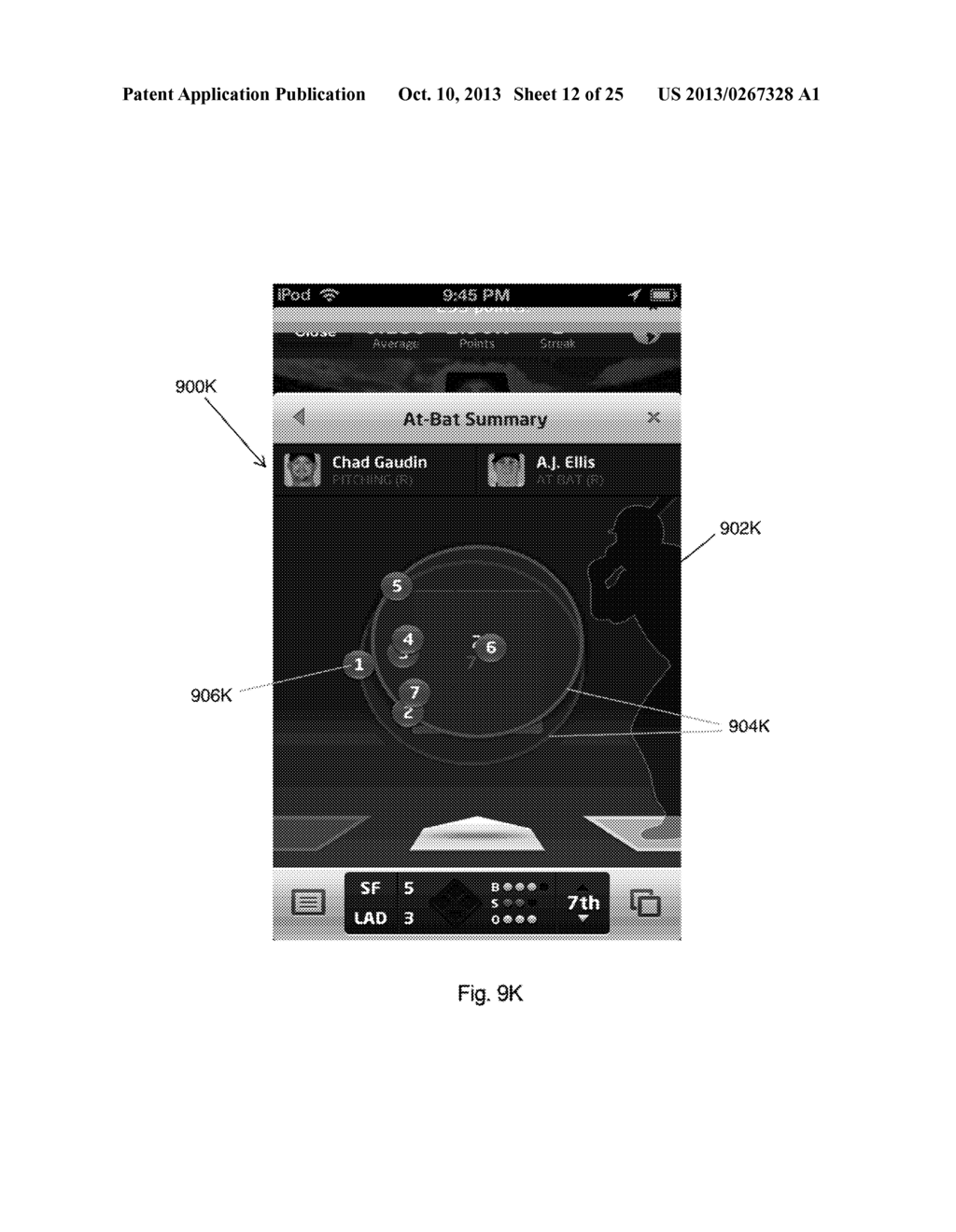 SYSTEM AND METHOD FOR PROVIDING MOBILE SPORTS RELATED GAMES - diagram, schematic, and image 13