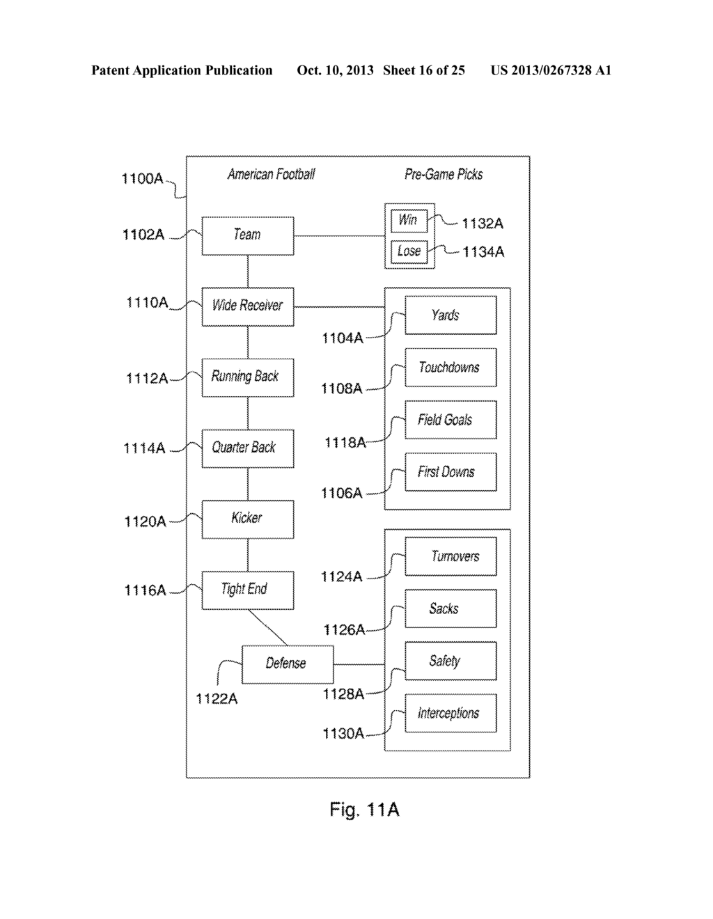 SYSTEM AND METHOD FOR PROVIDING MOBILE SPORTS RELATED GAMES - diagram, schematic, and image 17