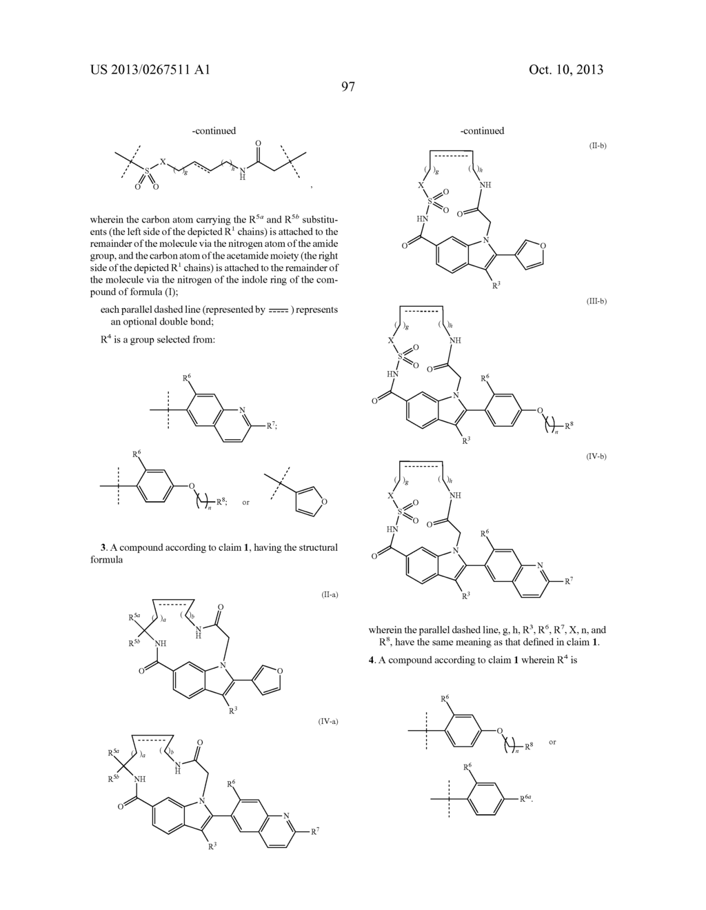 Macrocyclic Indoles as Hepatitis C Virus Inhibitors - diagram, schematic, and image 98