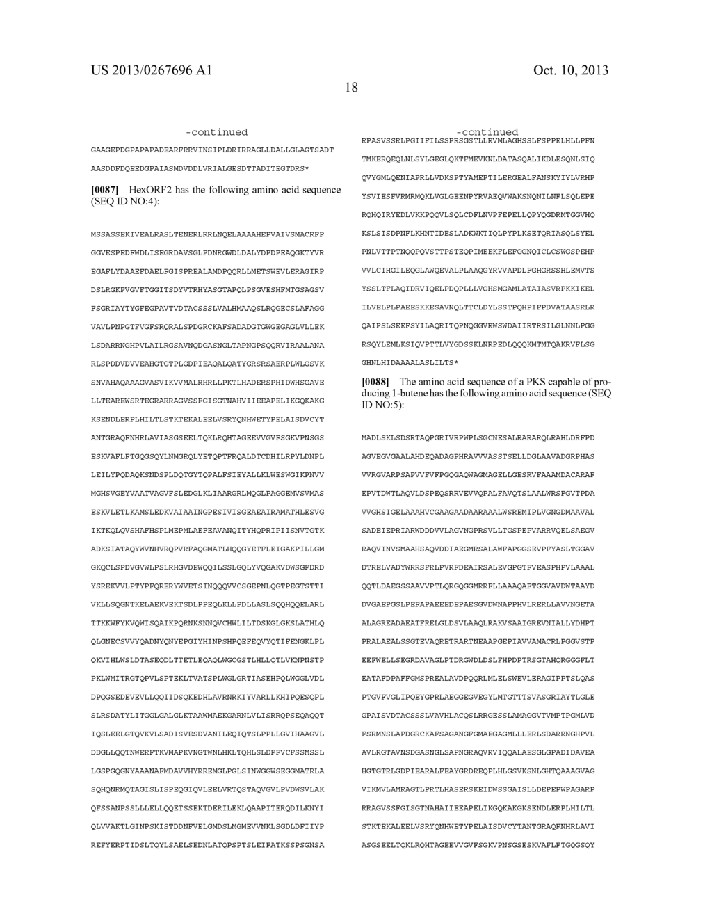 PRODUCING ALPHA-OLEFINS USING POLYKETIDE SYNTHASES - diagram, schematic, and image 38