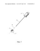 MEDICAL INSTRUMENT GUIDING DEVICE WITH AN INTEGRATED GUIDE BALL diagram and image