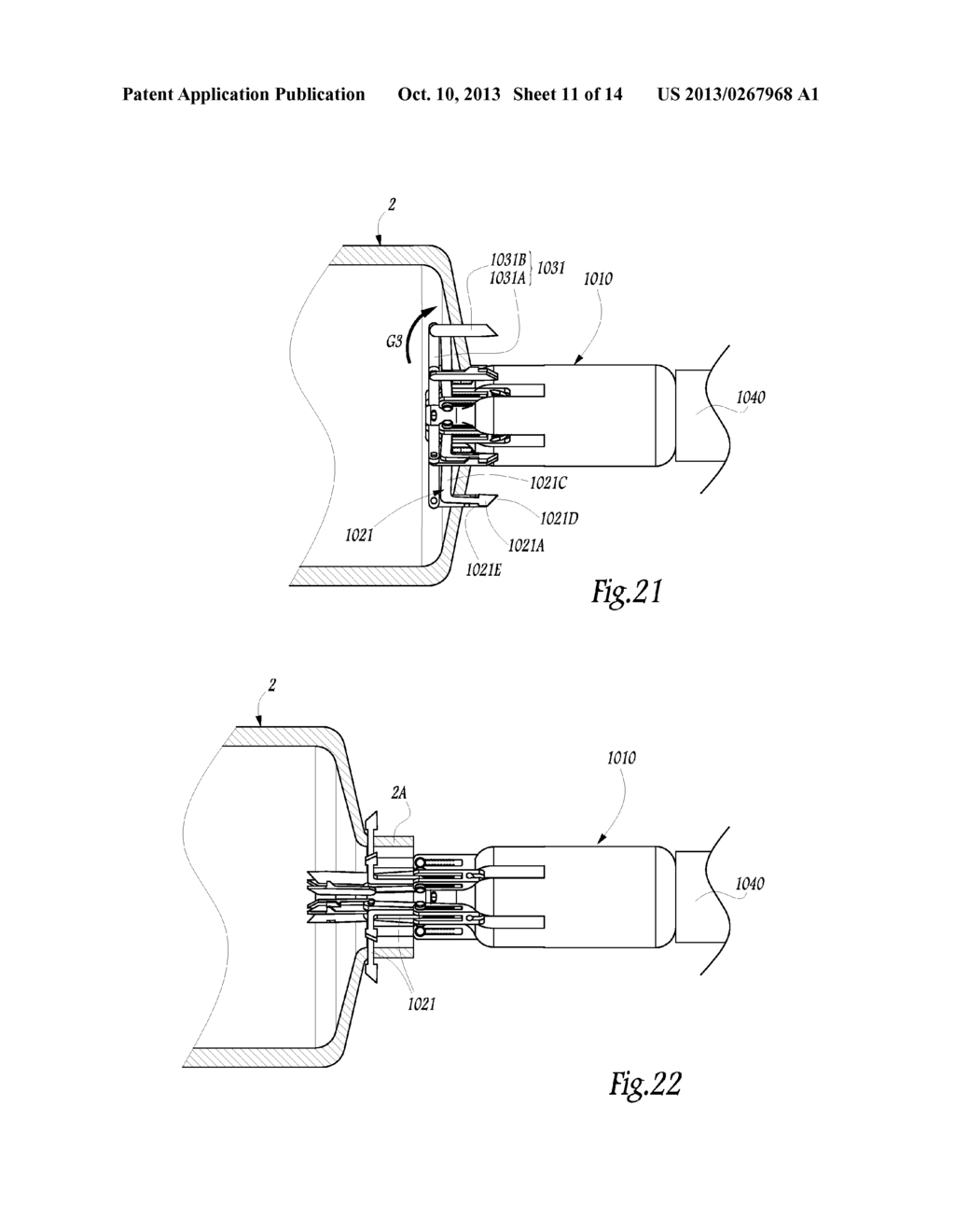 Surgical Treatment System and Method for Performing an Anastomosis Between     Two Hollow Ducts in a Patient, in Particular Between the Bladder and the     Urethra - diagram, schematic, and image 12