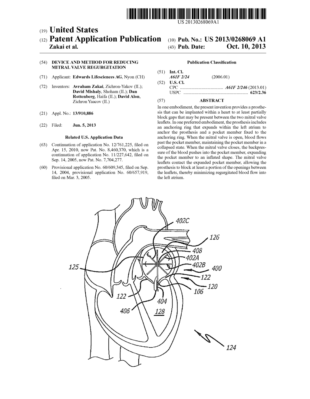 DEVICE AND METHOD FOR REDUCING MITRAL VALVE REGURGITATION - diagram, schematic, and image 01