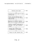 AUDIO RECOGNITION SYSTEM AND METHOD diagram and image