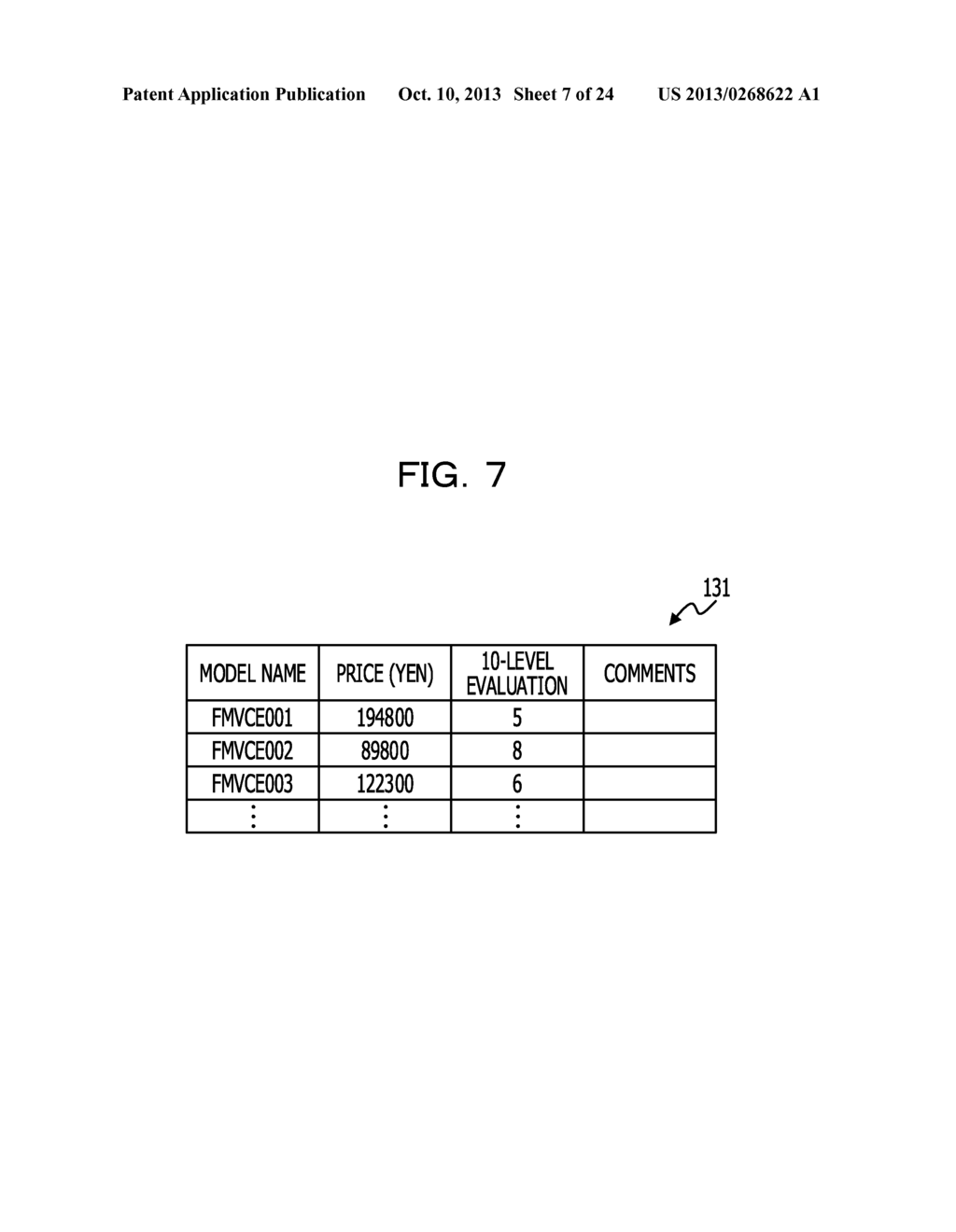 INFORMATION PROCESSING APPARATUS AND METHOD FOR INTRODUCING PRODUCT - diagram, schematic, and image 08