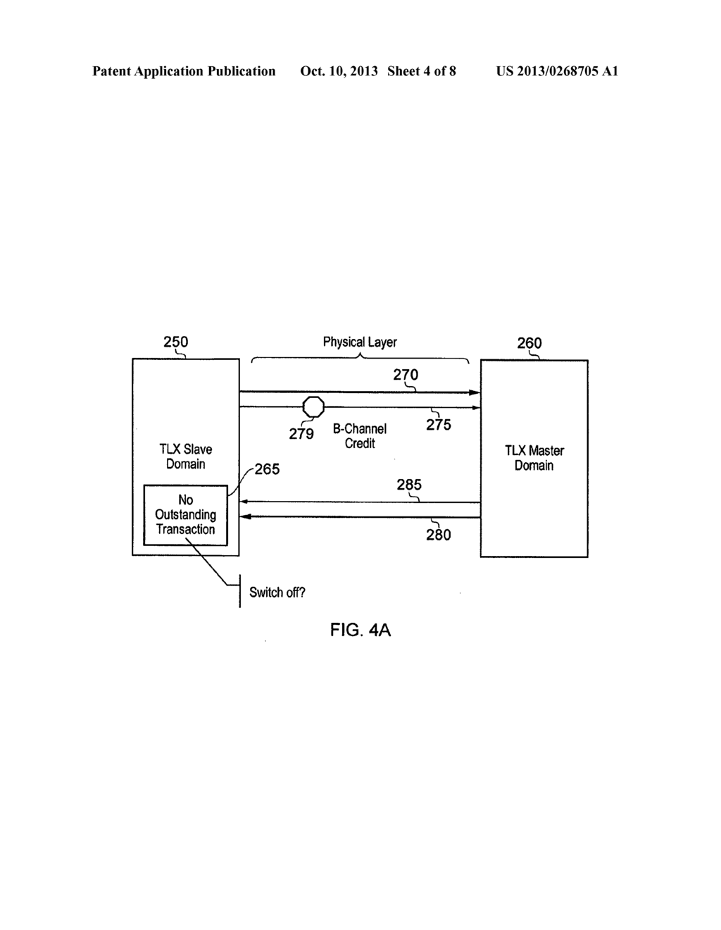 APPARATUS AND METHOD FOR PROVIDING A BIDIRECTIONAL COMMUNICATIONS LINK     BETWEEN A MASTER DEVICE AND A SLAVE DEVICE - diagram, schematic, and image 05