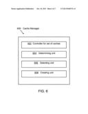 CACHE HANDLING IN A DATABASE SYSTEM diagram and image