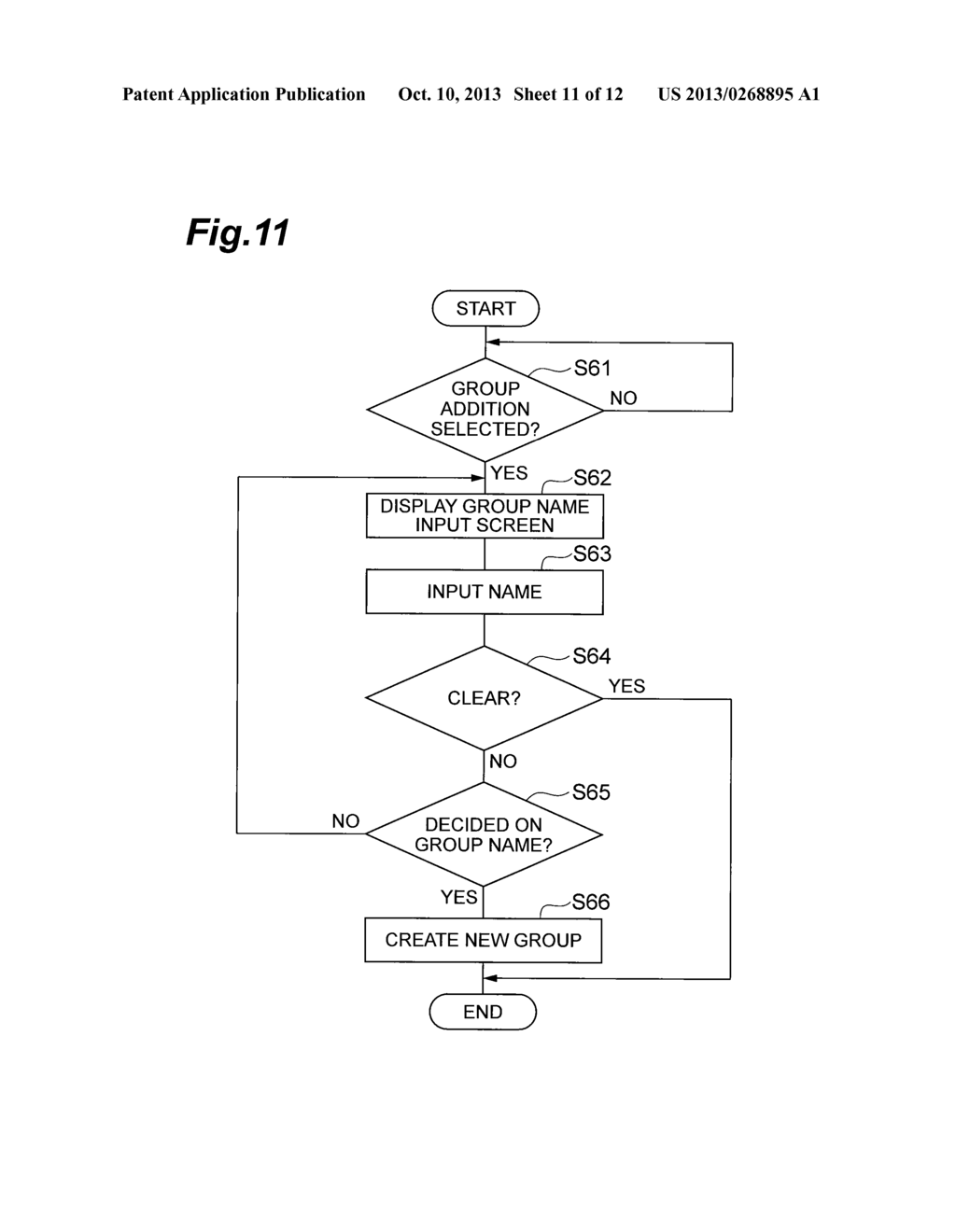 TERMINAL DEVICE AND ICON MANAGEMENT METHOD - diagram, schematic, and image 12