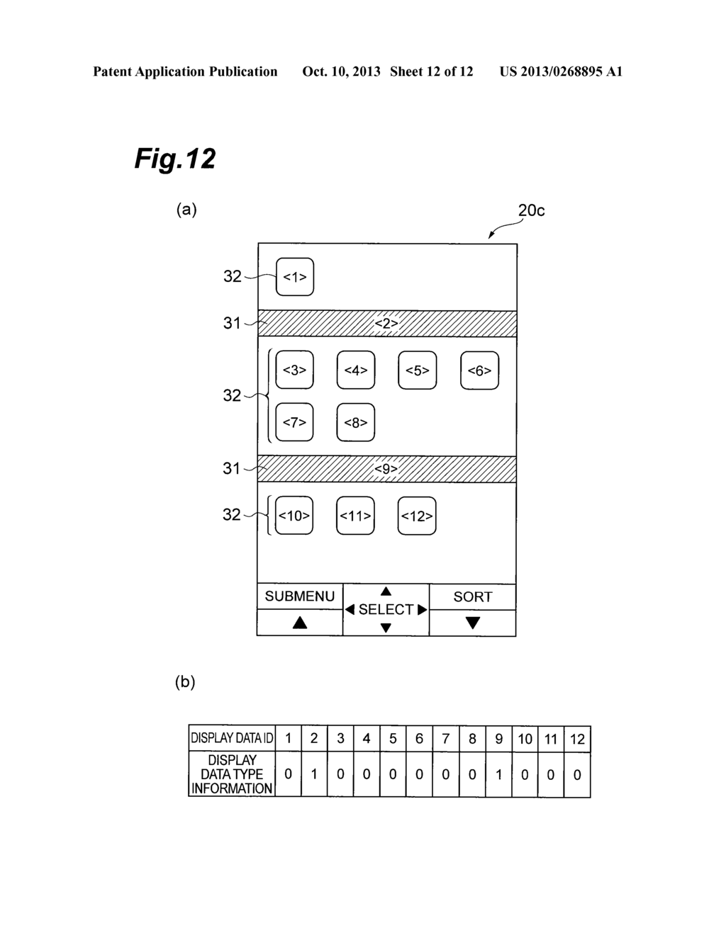 TERMINAL DEVICE AND ICON MANAGEMENT METHOD - diagram, schematic, and image 13