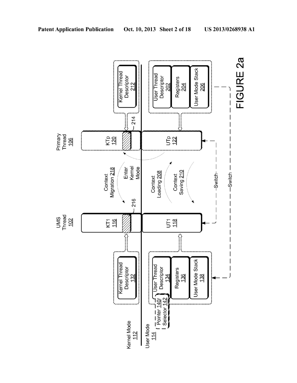 TRANSPARENT USER MODE SCHEDULING ON TRADITIONAL THREADING SYSTEMS - diagram, schematic, and image 03