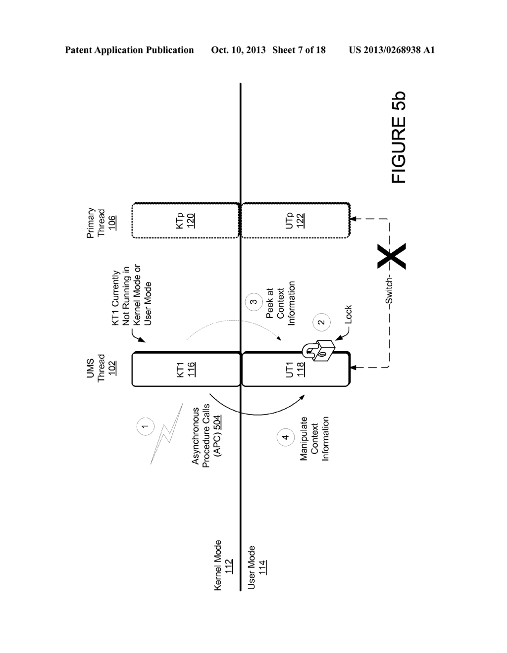 TRANSPARENT USER MODE SCHEDULING ON TRADITIONAL THREADING SYSTEMS - diagram, schematic, and image 08