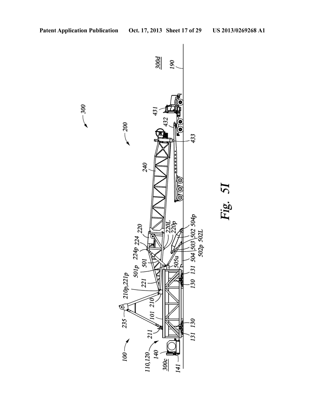 MOBILE DRILLING RIG WITH TELESCOPING SUBSTRUCTURE BOXES - diagram, schematic, and image 18