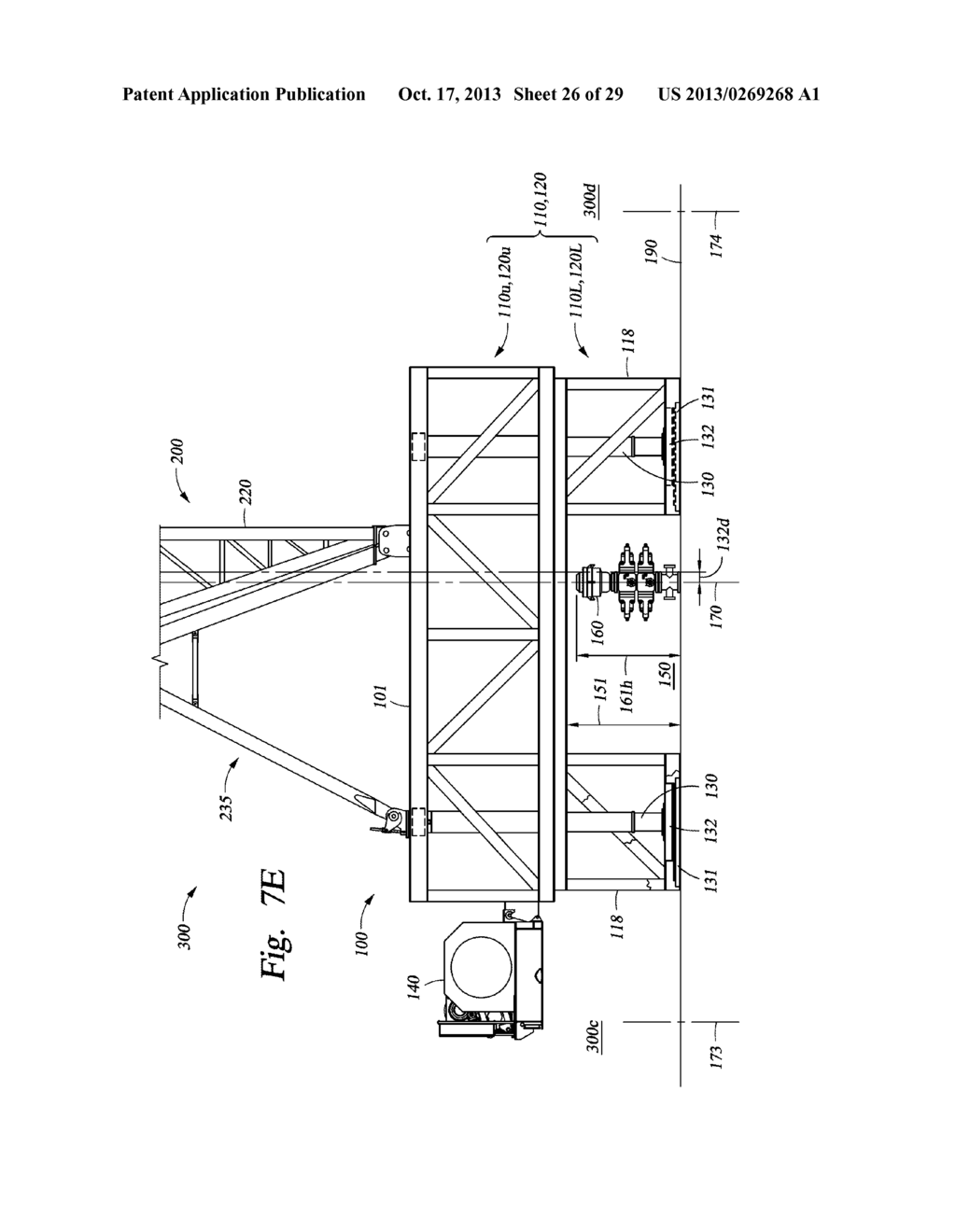 MOBILE DRILLING RIG WITH TELESCOPING SUBSTRUCTURE BOXES - diagram, schematic, and image 27