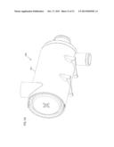 AIR CLEANER; REPLACEABLE FILTER CARTRIDGES; AND, METHODS diagram and image