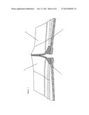 SCALE WITH A STOP RIM FOR A COLLECTING TABLE OF A HARVESTER HEAD FOR     HARVESTING SMALL FRUITS, AND HARVESTER HEAD USING SAME diagram and image