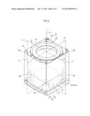 WASHING MACHINE HAVING DAMPING APPARATUS diagram and image