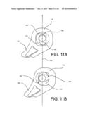 Miter Saw with Cutting Alignment Device on a Dust Chute diagram and image