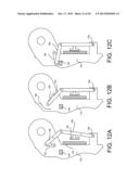 Miter Saw with Cutting Alignment Device on a Dust Chute diagram and image