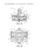 Miter Saw with Cutting Alignment Device on a Dust Chute diagram and image