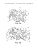 Miter Saw with Cutting Alignment Device on a Dust Chute diagram and image