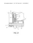 Miter Saw with Cutting Alignment Device on a Dust Chute diagram and image