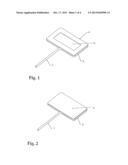 CONTACT MAKING ARRANGEMENT FOR CONDUCTORS PROVIDED ON FLAT STRUCTURES,     NAMELY PANES OF GLASS diagram and image