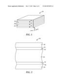 APPARATUS AND METHOD FOR LASER CUTTING USING A SUPPORT MEMBER HAVING A     GOLD FACING LAYER diagram and image