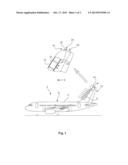 AIRCRAFT HAVING AN AIRCRAFT FUSELAGE AND AN AIR SUCKING FUSELAGE COMPONENT diagram and image