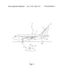 AIRCRAFT HAVING AN AIRCRAFT FUSELAGE AND AN AIR SUCKING FUSELAGE COMPONENT diagram and image