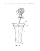 Flower Support Collar for Vases diagram and image