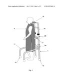 PRACTICAL DESIGN FOR A WALK-AROUND, HANDS-FREE RADIATION PROTECTIVE     SHIELDING GARMENT SUSPENSION APPARATUS diagram and image