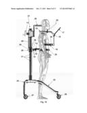 PRACTICAL DESIGN FOR A WALK-AROUND, HANDS-FREE RADIATION PROTECTIVE     SHIELDING GARMENT SUSPENSION APPARATUS diagram and image