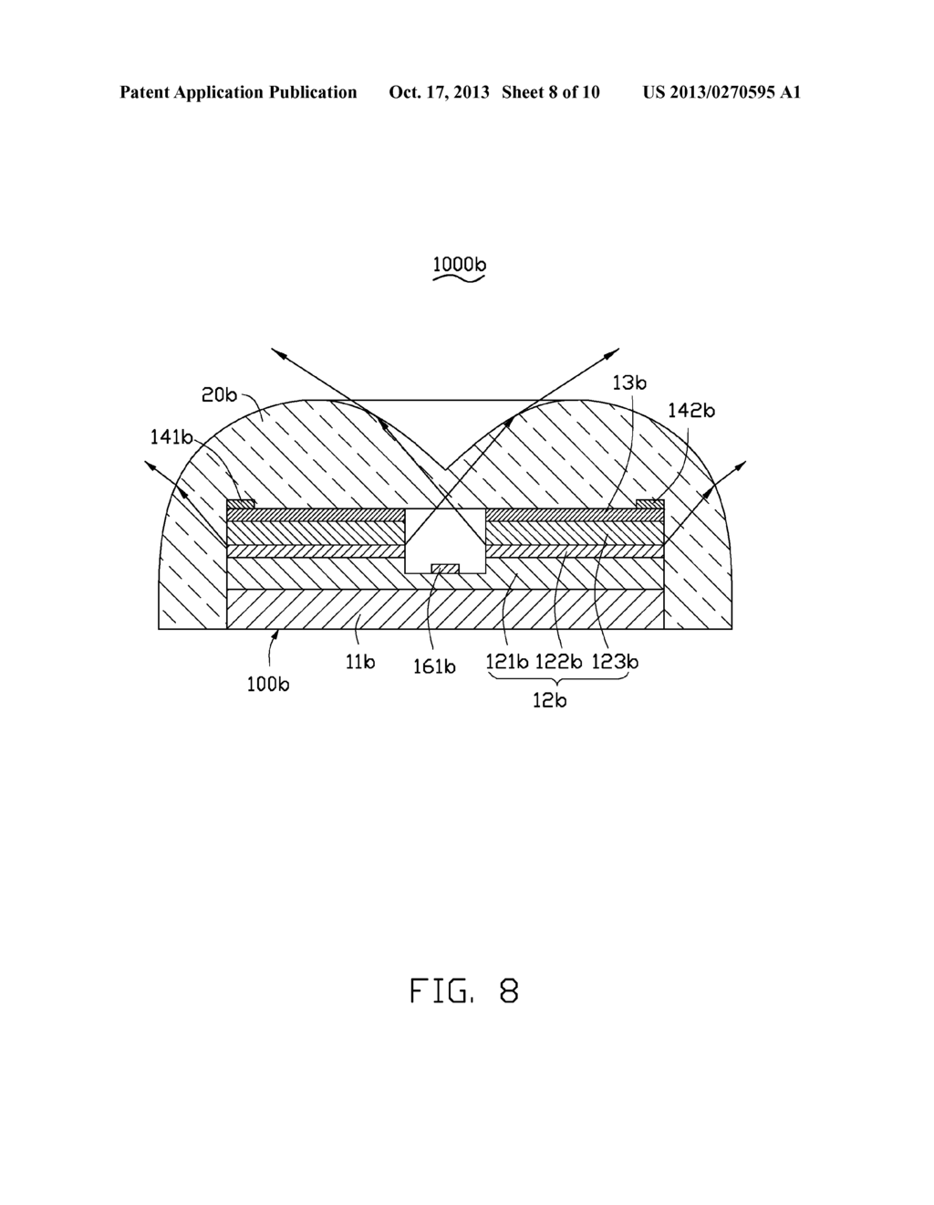 LIGHT EMITTING DIODE DIE AND LIGHT EMITTING DIODE PACKAGE INCORPORATING     THE SAME - diagram, schematic, and image 09