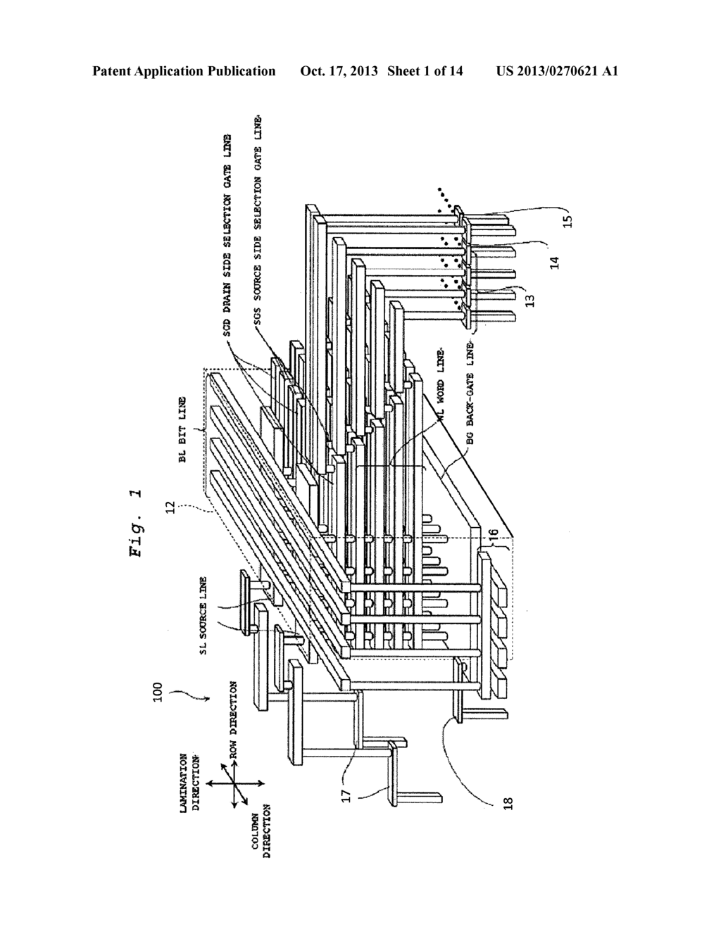 NONVOLATILE SEMICONDUCTOR STORAGE DEVICE AND FABRICATION METHOD THEREOF - diagram, schematic, and image 02