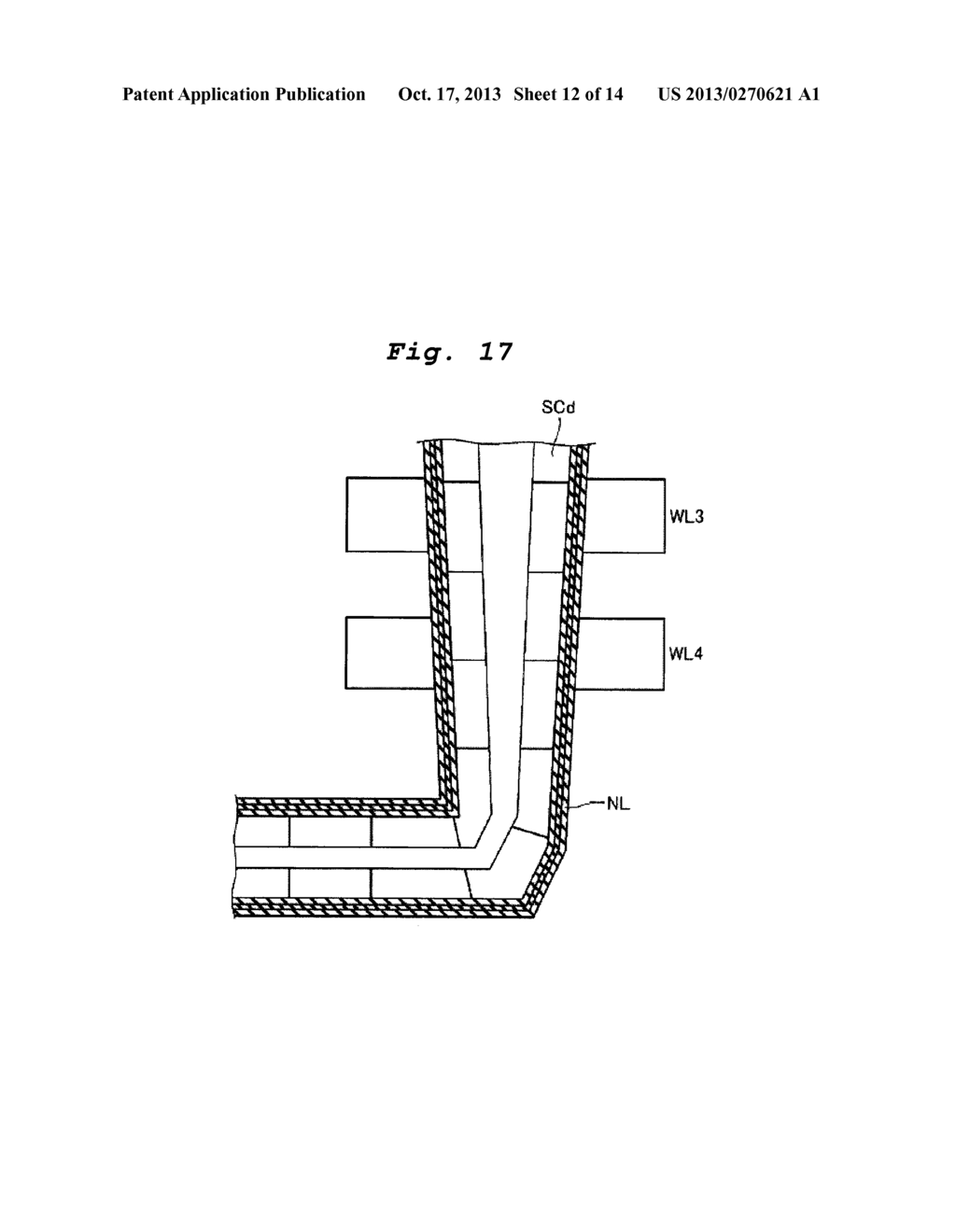 NONVOLATILE SEMICONDUCTOR STORAGE DEVICE AND FABRICATION METHOD THEREOF - diagram, schematic, and image 13