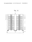 THREE-DIMENSIONAL SEMICONDUCTOR MEMORY DEVICES AND METHODS OF FABRICATING     THE SAME diagram and image